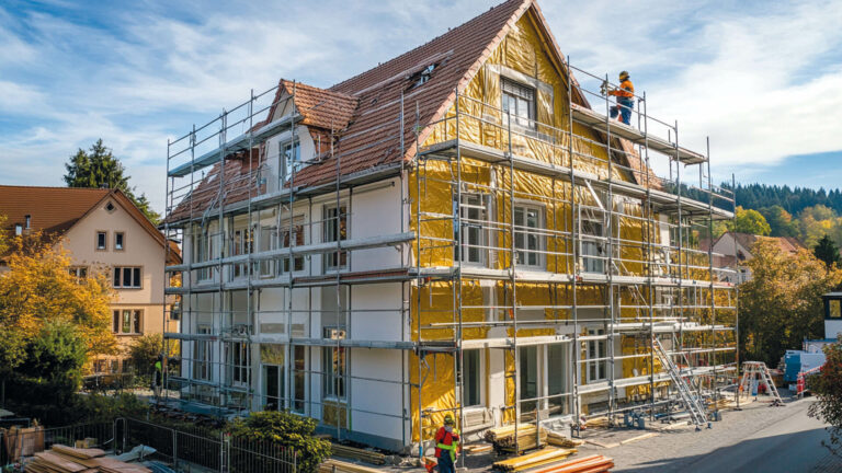 Fassadenerneuerung in Heilbronn: Ästhetik und Energieeffizienz im Einklang